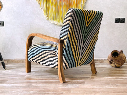 Custom Handmade Boho Accent Chair