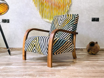 Custom Handmade Boho Accent Chair