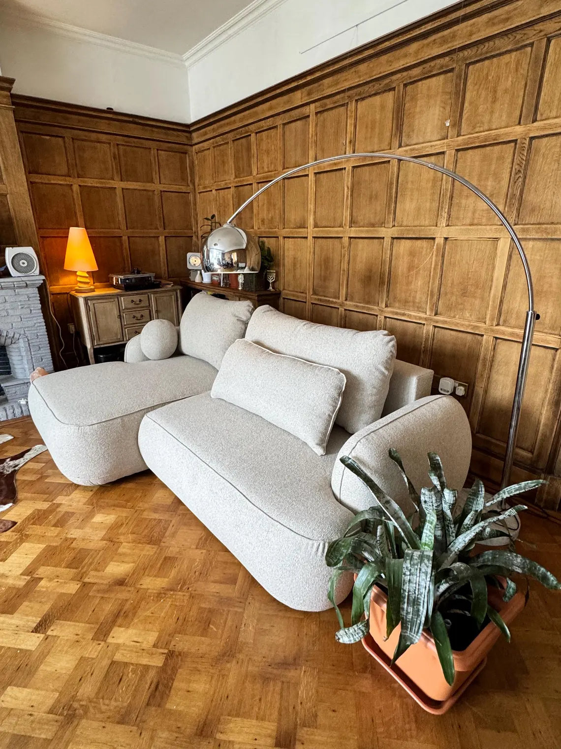 Corner Sofa Bed with Storage