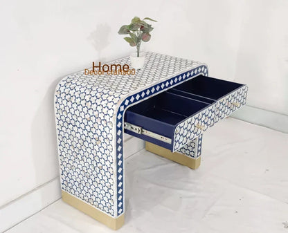Handmade Mother of Pearl Inlay Desk